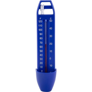 Thermometer blauw