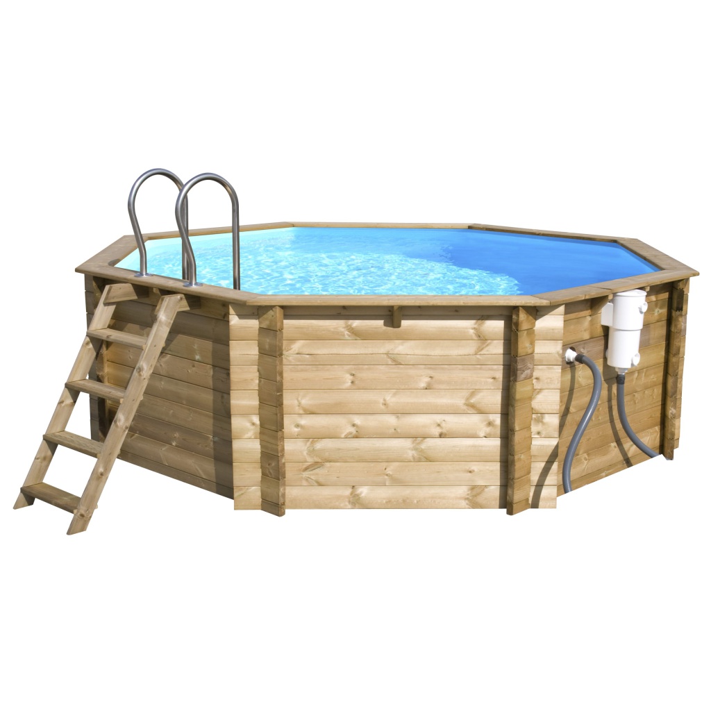 Tropic Octo 505 houten zwembad (hoogte 1