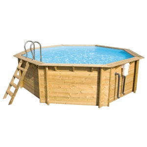 Weva Octo 530 houten zwembad (hoogte 1