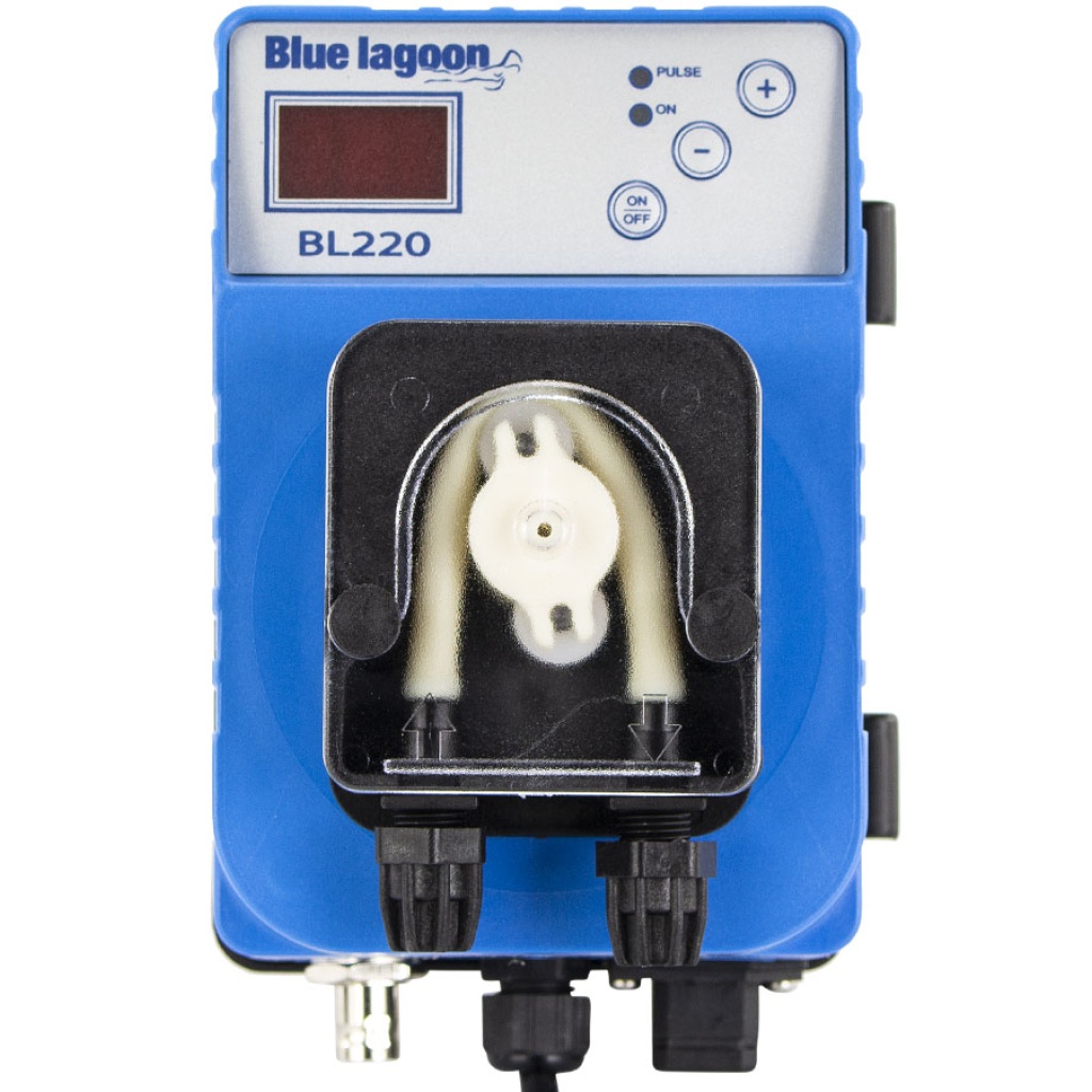 Blue Lagoon automatische chloor meter en doseerpomp