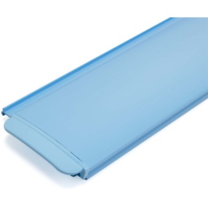 AQS PVC lamellenafdekking zwembad - per m2 - Blauw