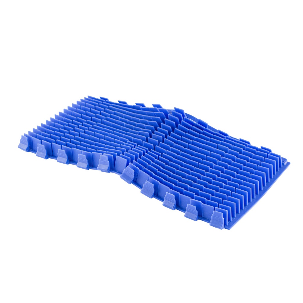 PVC Borstel lang blauw voor Dolphin Poolstyle E10/E20 / Zenit Z3i/Z1B / Family S300i zwembadrobot
