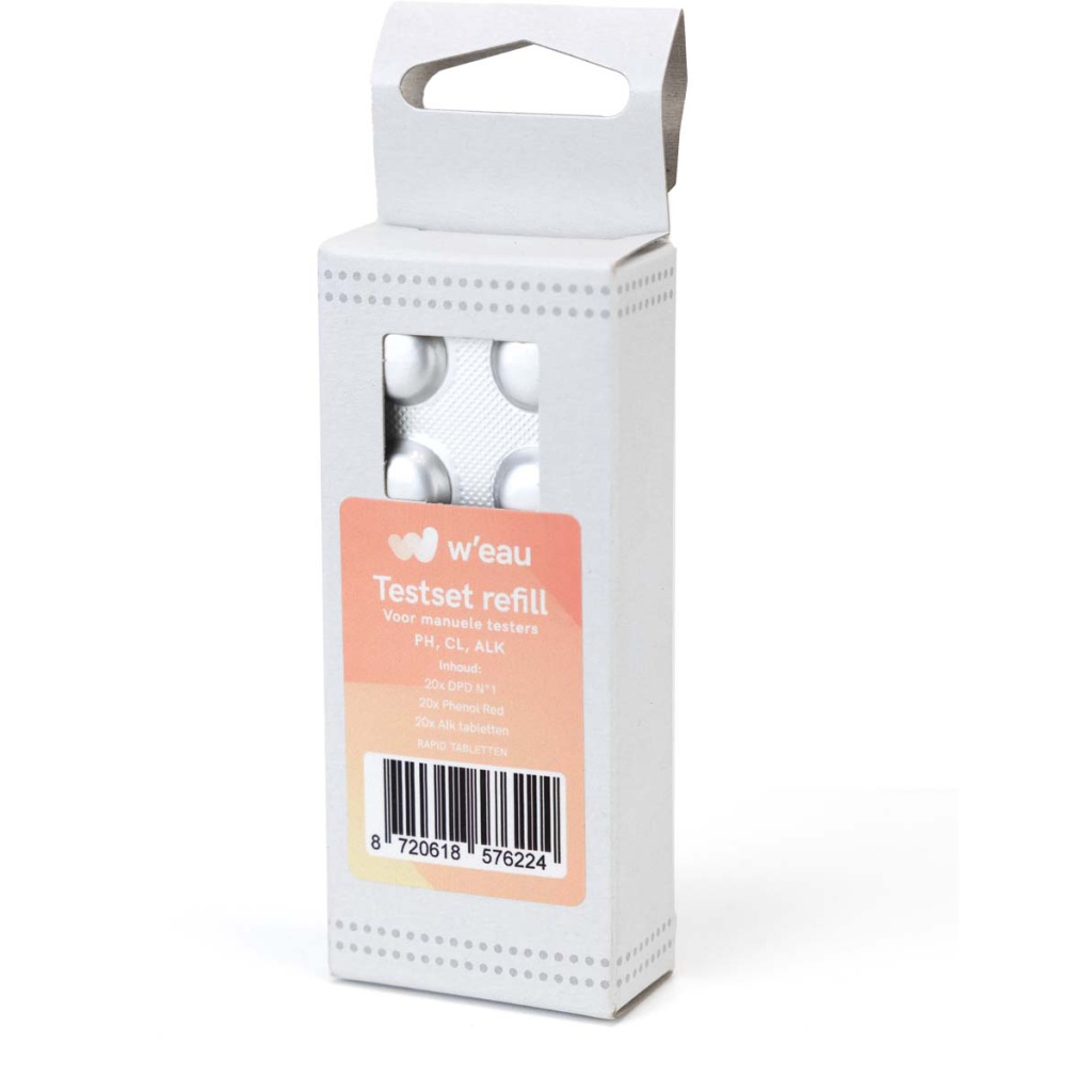 W&apos;eau refill pack voor manuele tester (Chloor