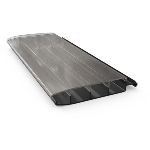 Aquadeck Polycarbonaat Solar zwembad lamellen - per m2 - Platinum