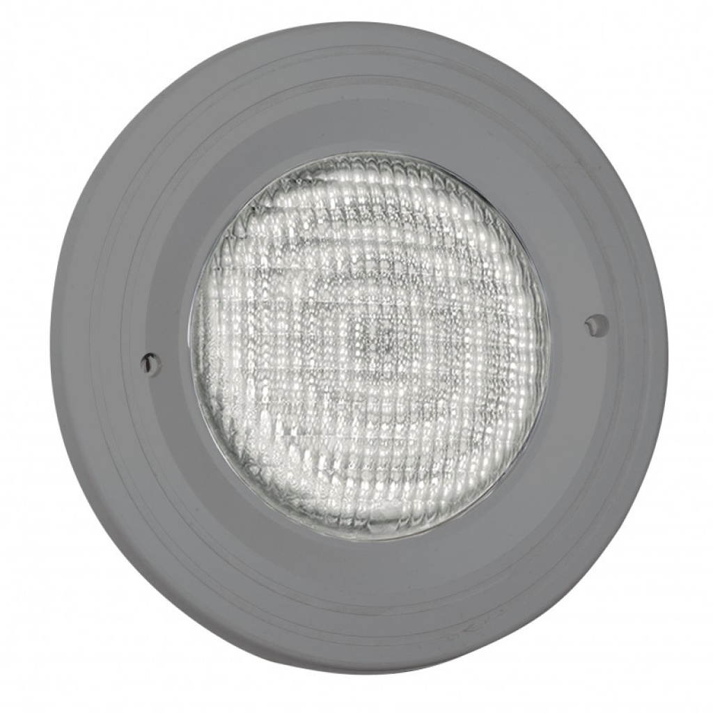 Zwembadlamp LED (wit) + inbouwset Aquareva antraciet grijs