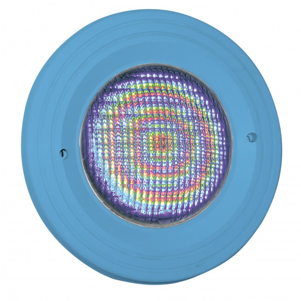 Zwembadlamp LED (kleur) + inbouwset Aquareva blauw