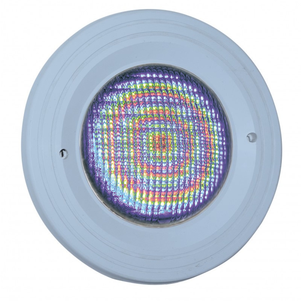 Zwembadlamp LED (kleur) + inbouwset Aquareva lichtblauw