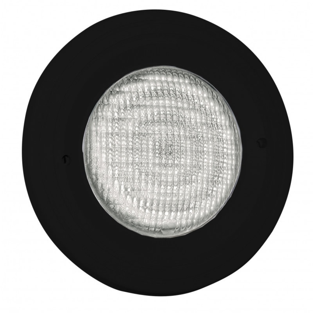 Zwembadlamp LED (wit) + inbouwset Aquareva zwart