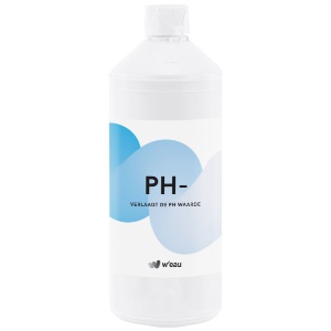 W&apos;eau Liquid pH verlager - 1 liter