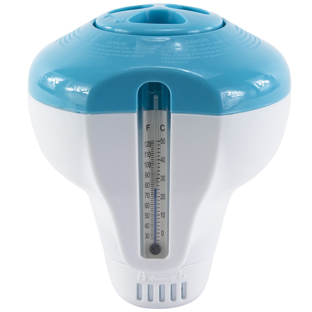 Intex chloordispenser met thermometer