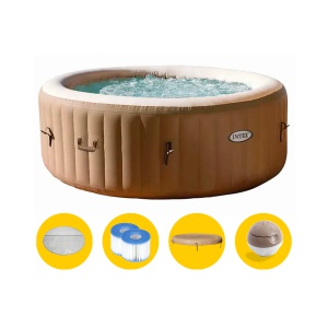 Intex Pure Spa Bubble Therapy opblaasbare spa - 4 persoons