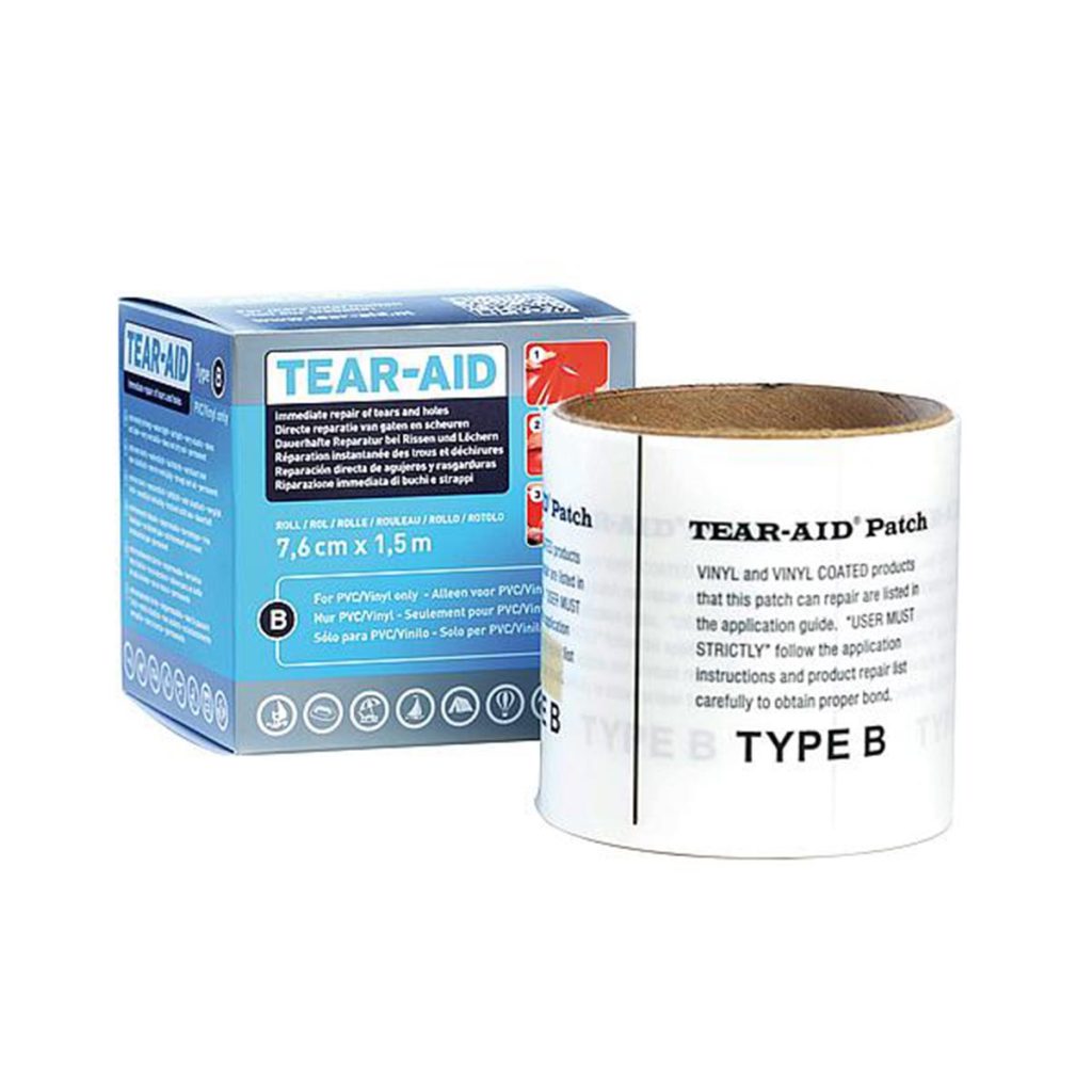 Tear-Aid reparatieset type B voor PVC en Vinyl op rol
