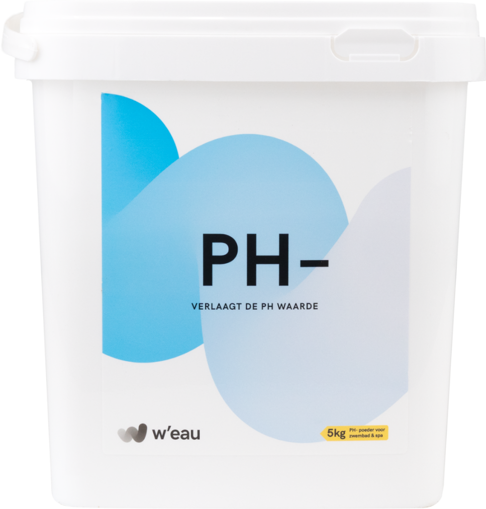 W&apos;eau pH minus poeder - 5 kg