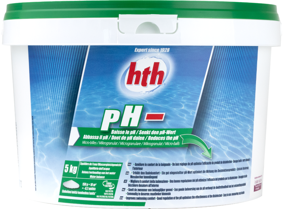 HTH pH minus poeder - 5 kg